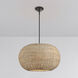 Bemo 3 Light 21.25 inch Oiled Bronze Indoor Pendant Ceiling Light